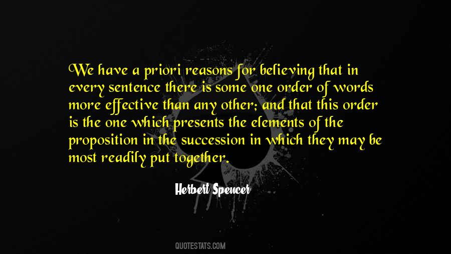Put In Order Quotes #1689924