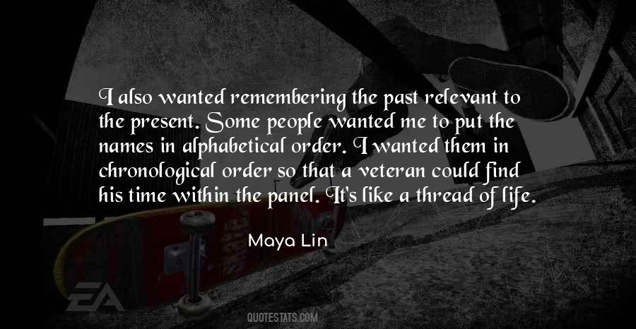 Put In Order Quotes #1731841