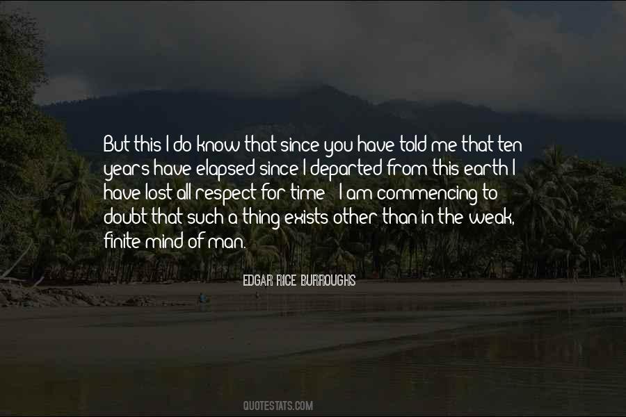 Time Respect Quotes #1404378