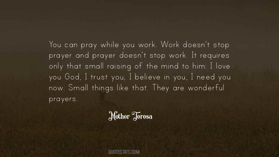 Prayers Work Quotes #1407114
