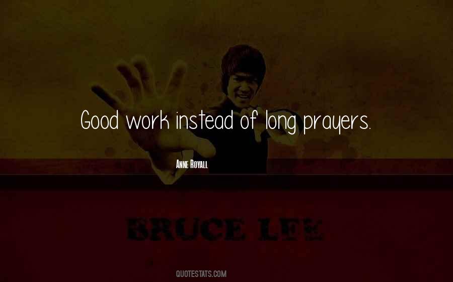 Prayers Work Quotes #663336