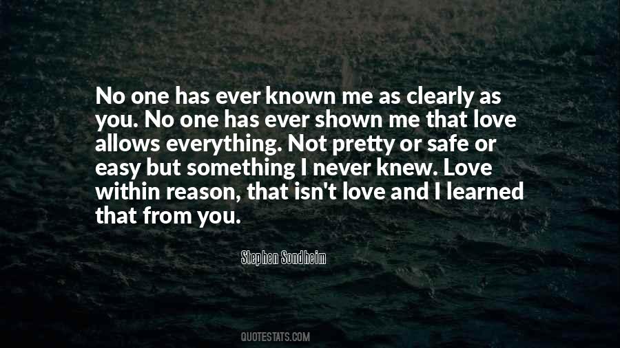 Known As Love Quotes #604794