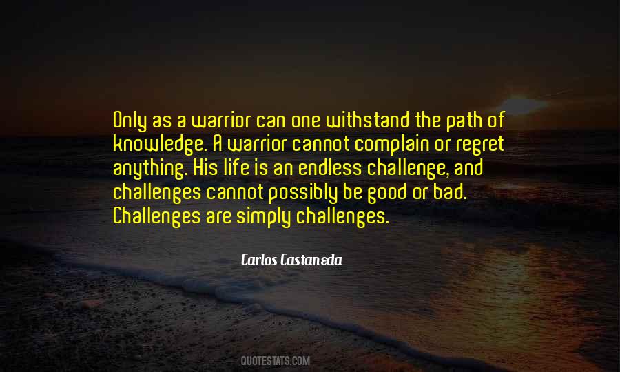 Life Can Be A Challenge Quotes #1729006