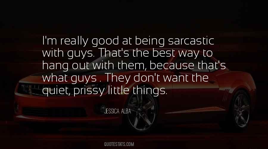 Sarcastic Guy Quotes #846859