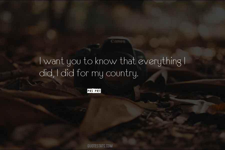 You Did Everything Quotes #1554798