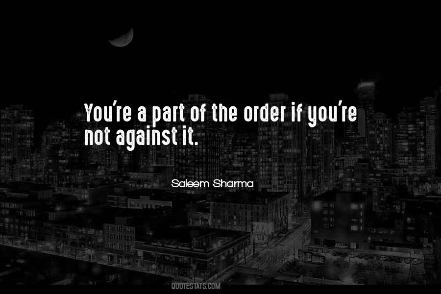 Quotes About Rules Of Order #1706493
