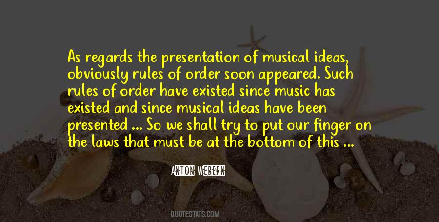 Quotes About Rules Of Order #6214
