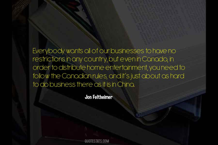 Quotes About Rules Of Order #732312