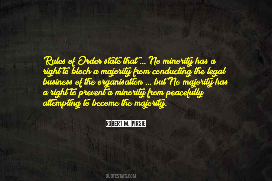 Quotes About Rules Of Order #953636