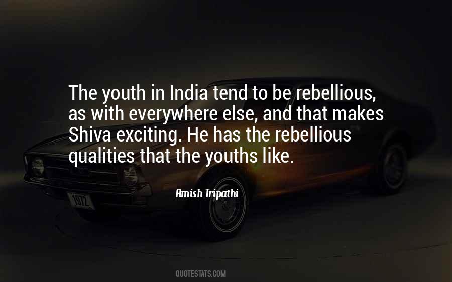 Youth Of India Quotes #452221