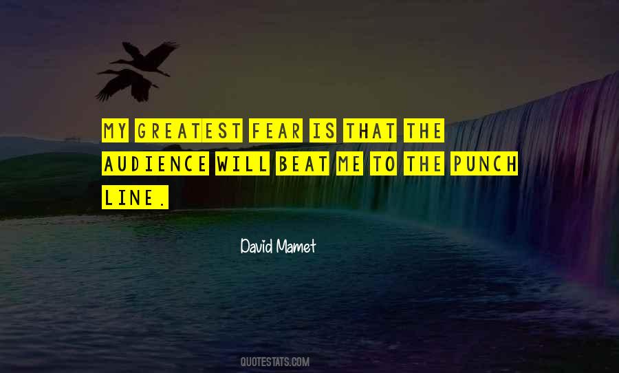 The Greatest Fear Quotes #646743