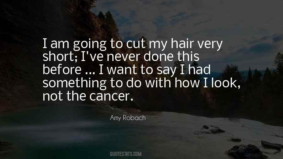 Cut The Hair Quotes #135160