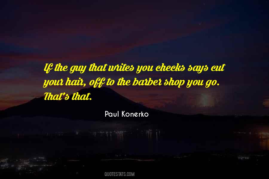 Cut The Hair Quotes #597677