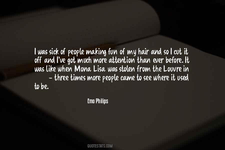 Cut The Hair Quotes #645774