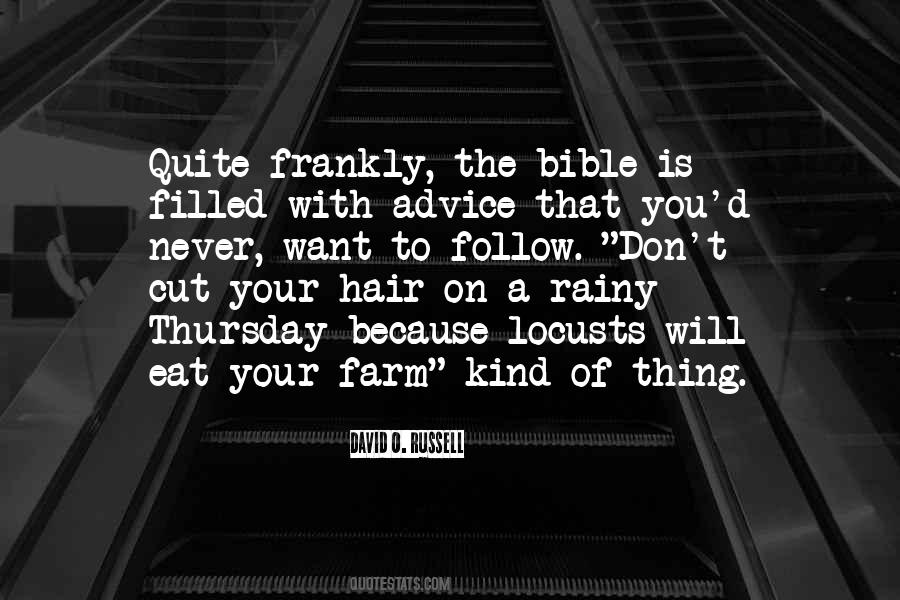 Cut The Hair Quotes #787532