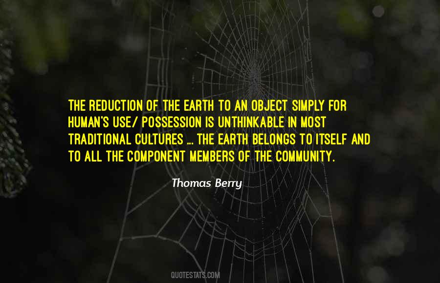Nothing Belongs To Us Quotes #23468