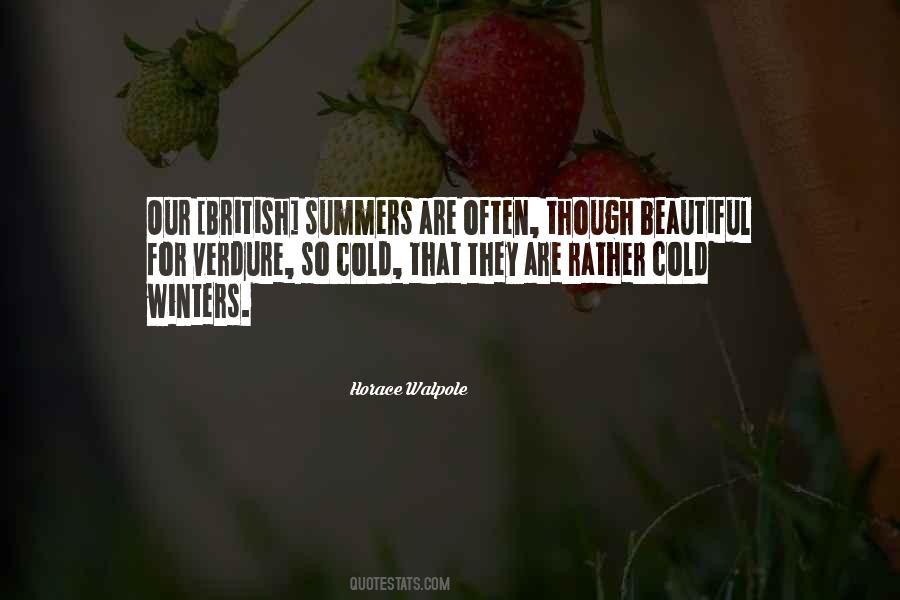Quotes About Cold Winters #647009