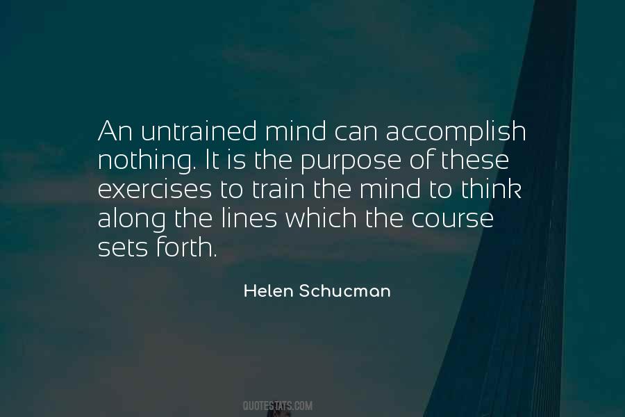 Train The Mind Quotes #1442270