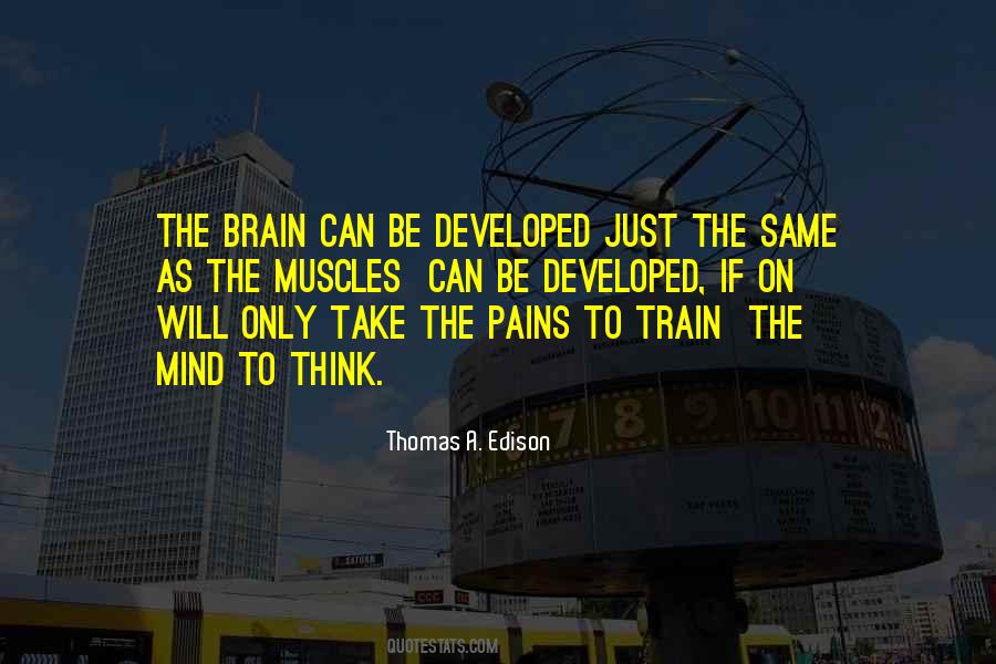 Train The Mind Quotes #1605167