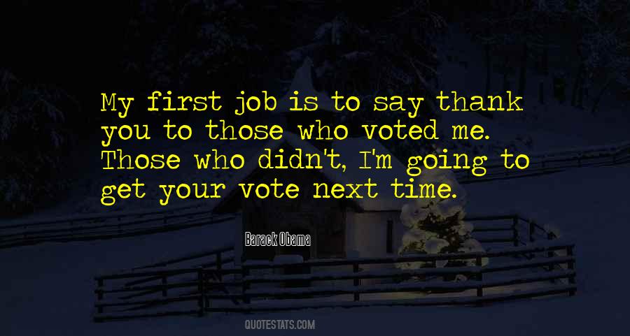 My Vote Quotes #304353