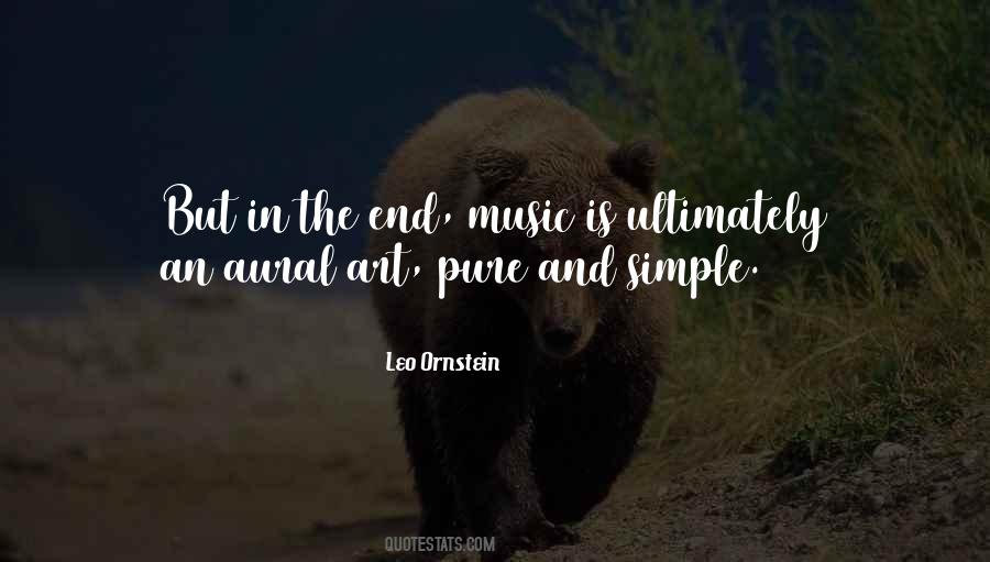 Music Simple Quotes #1137779