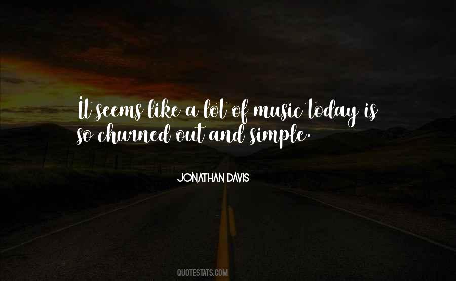 Music Simple Quotes #209891