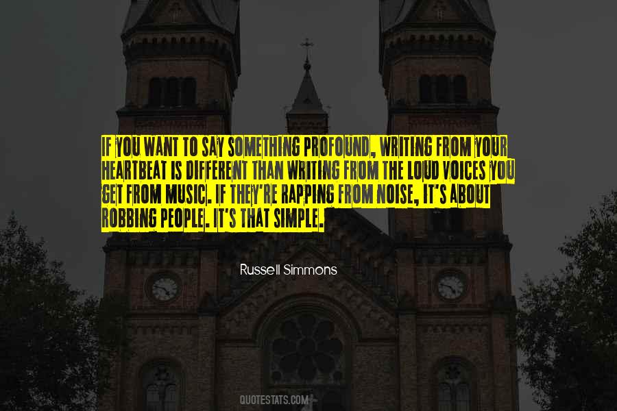 Music Simple Quotes #292942