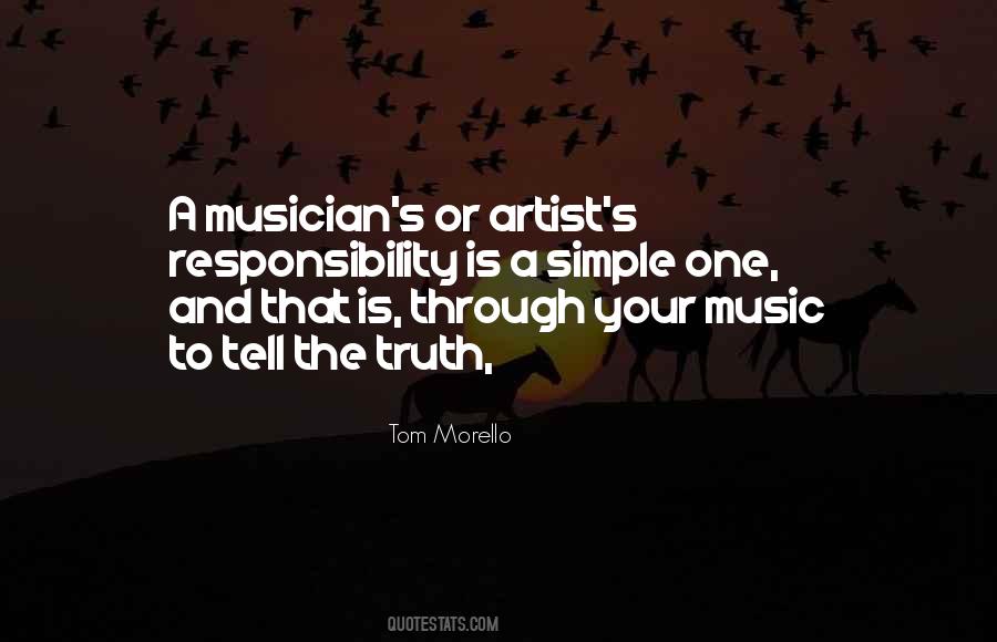 Music Simple Quotes #500529