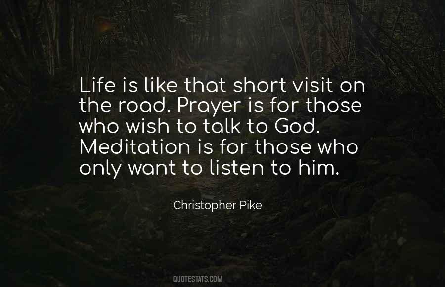 God Meditation Quotes #1189110