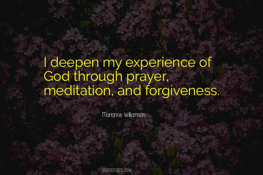 God Meditation Quotes #67011