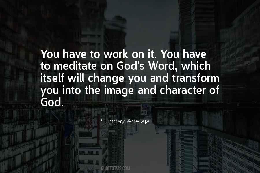God Meditation Quotes #727860