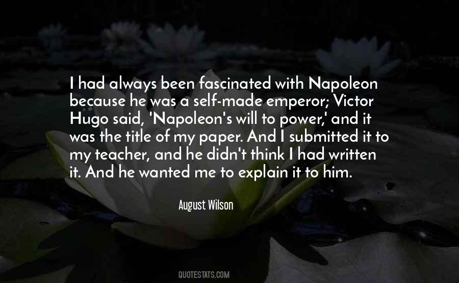 My Will Power Quotes #239322