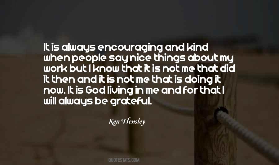 Nice And Kind Quotes #28905