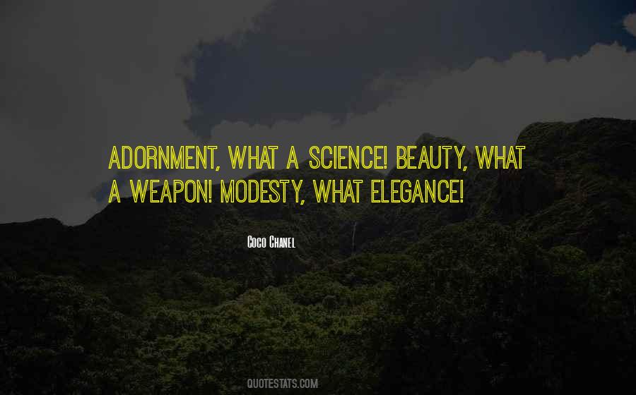 Quotes About Beauty And Modesty #1190068