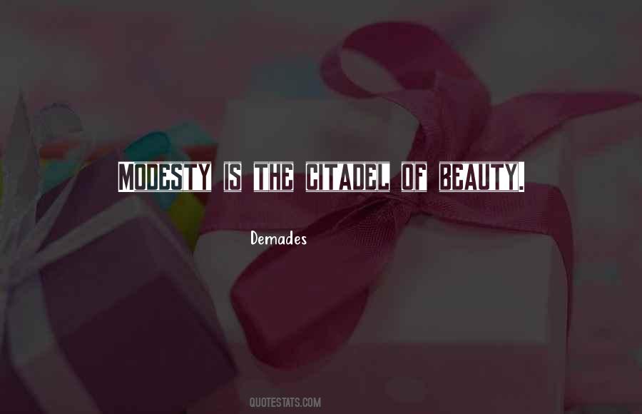 Quotes About Beauty And Modesty #1464299