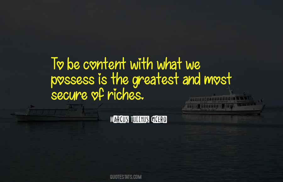 What We Possess Quotes #858344