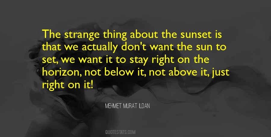 Sun Sunset Quotes #123159