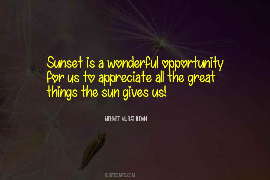 Sun Sunset Quotes #416881