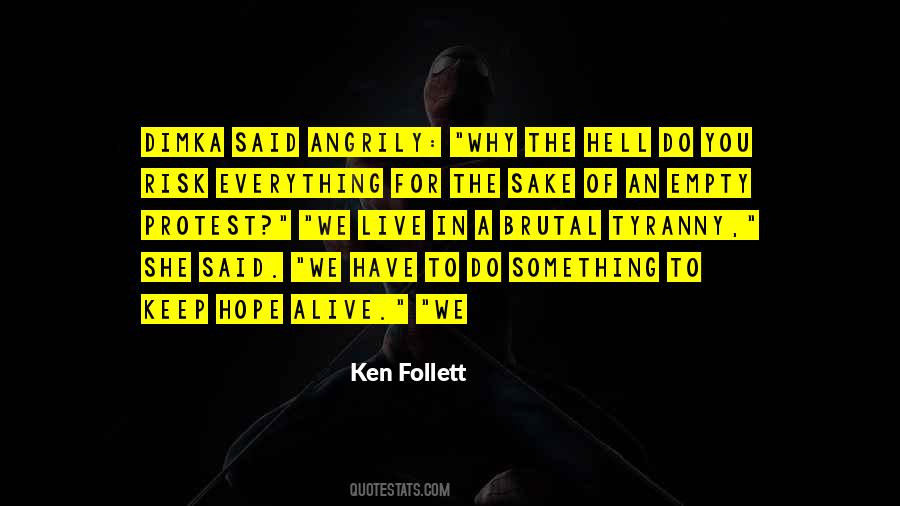 We Live In Hope Quotes #1748756