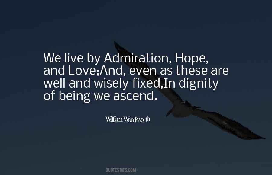 We Live In Hope Quotes #461639