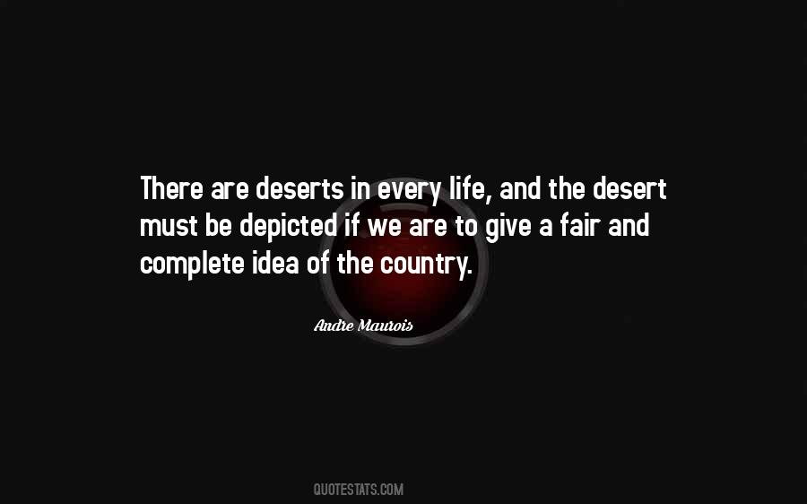 Quotes About The Desert Life #1019060