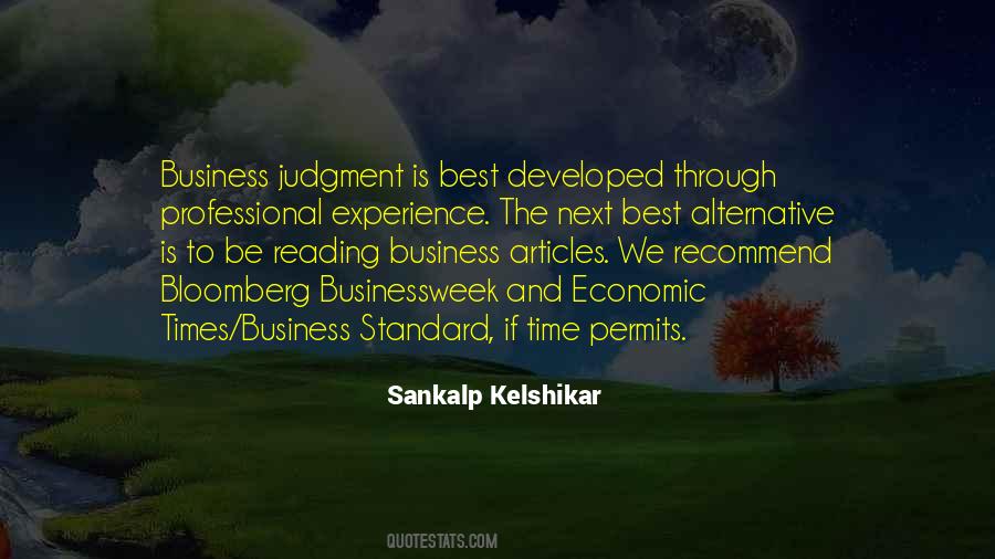 Experience Best Quotes #1251845