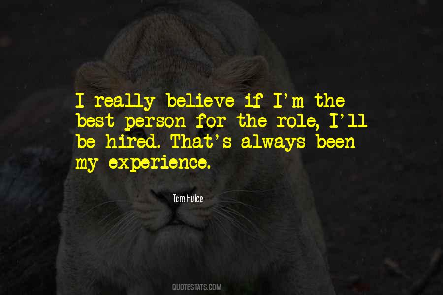 Experience Best Quotes #200645