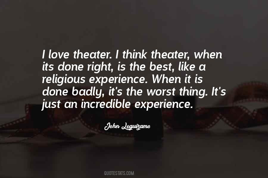 Experience Best Quotes #444570