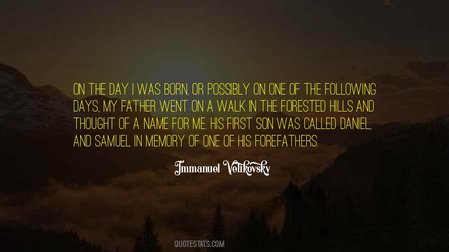 Memory Of A Father Quotes #1515227