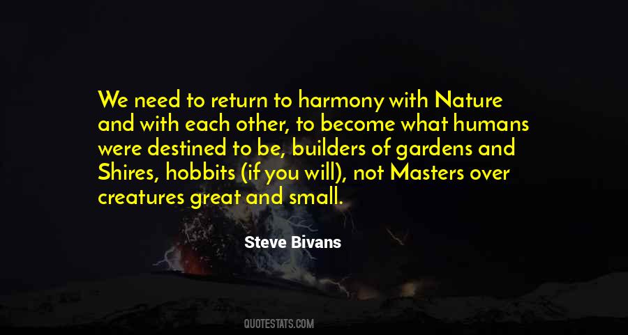 Return To Nature Quotes #1110313