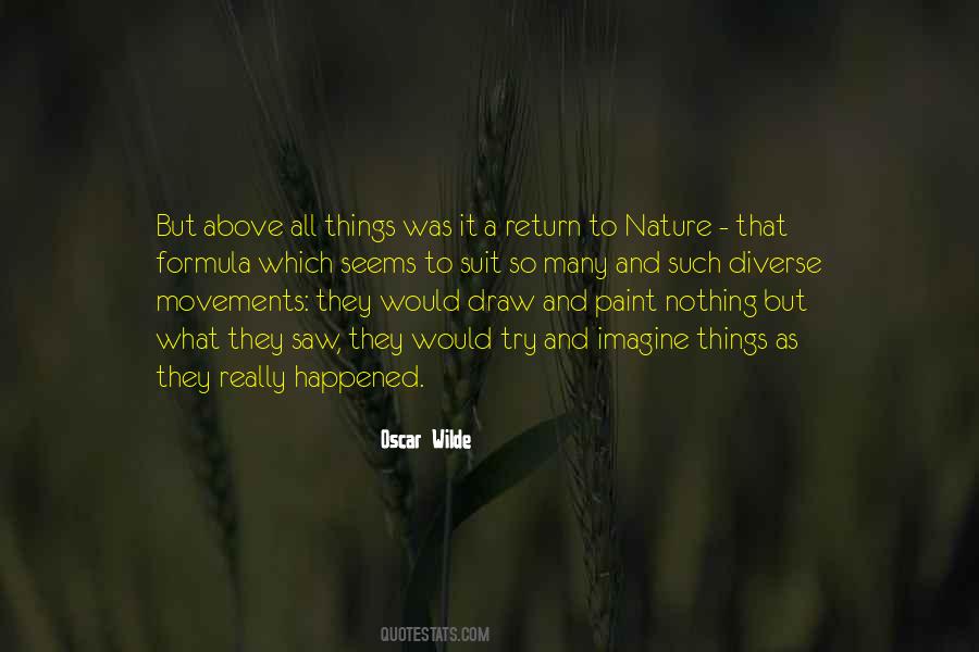 Return To Nature Quotes #1385219