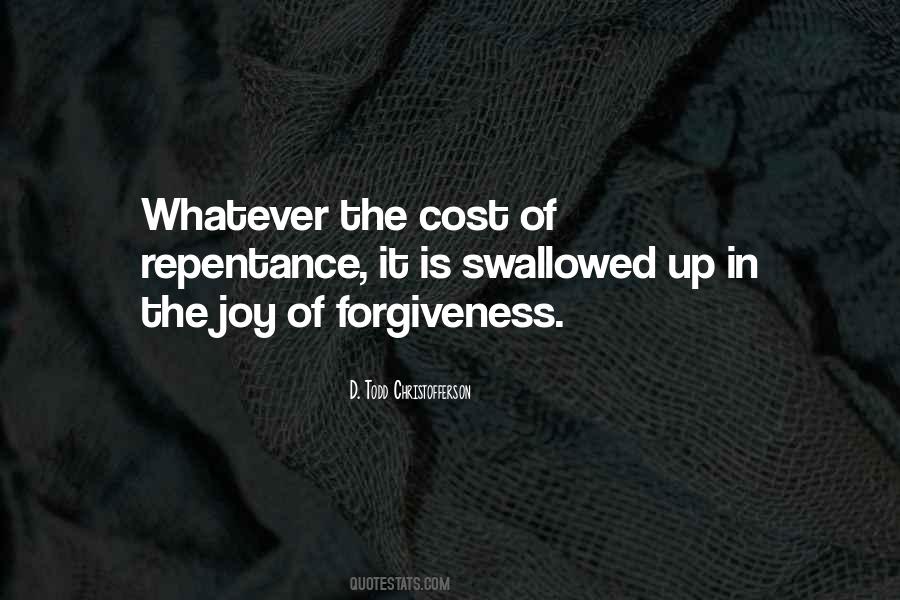 Forgiveness Without Repentance Quotes #106189