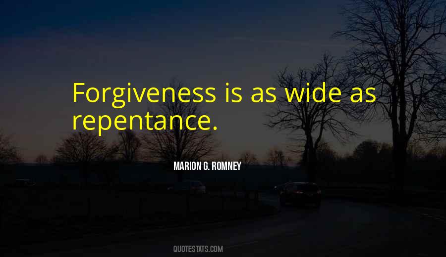 Forgiveness Without Repentance Quotes #266754