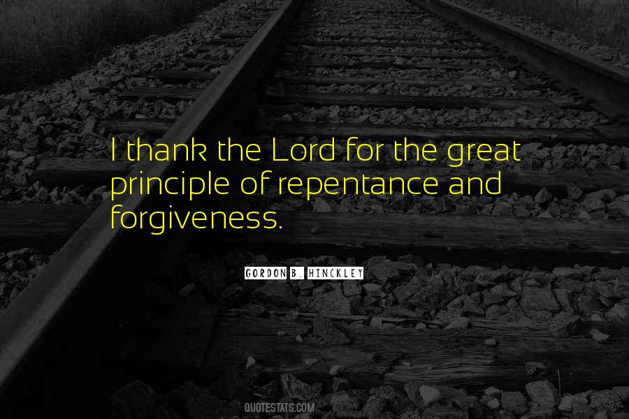 Forgiveness Without Repentance Quotes #525788